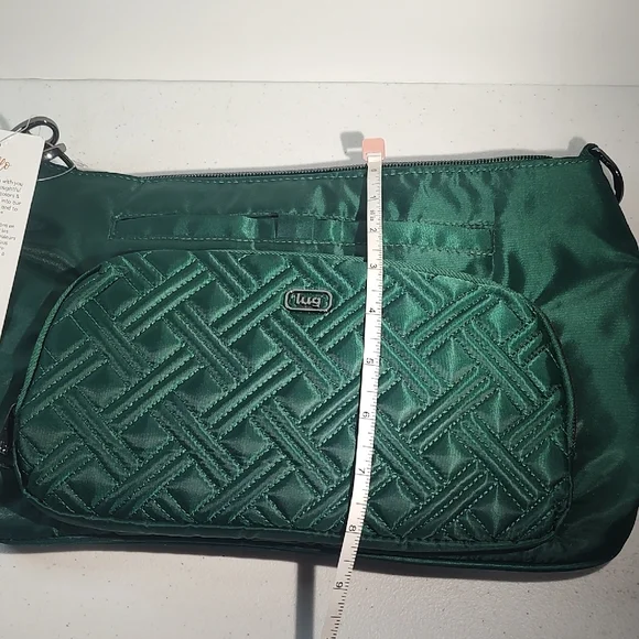 Lug Emerald Green Crossbody Bag - Picture 14 of 15